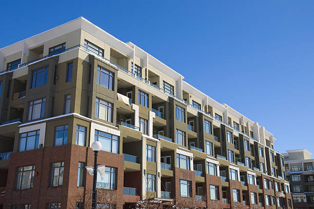 istock Block of flats - Apartment Building 153529548