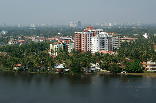 General view of the city, Cochin (kochi), Kerala, South India