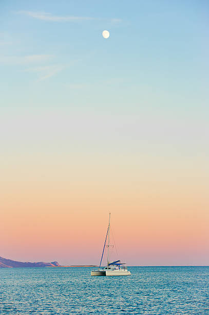 istock Sailboat at the sunset 153531502