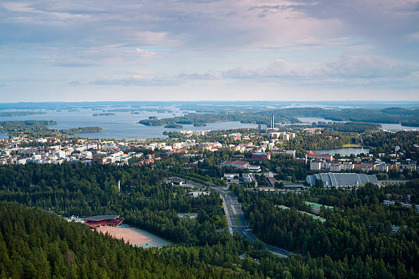 istock Finnish landscape of Kuopio 153533596