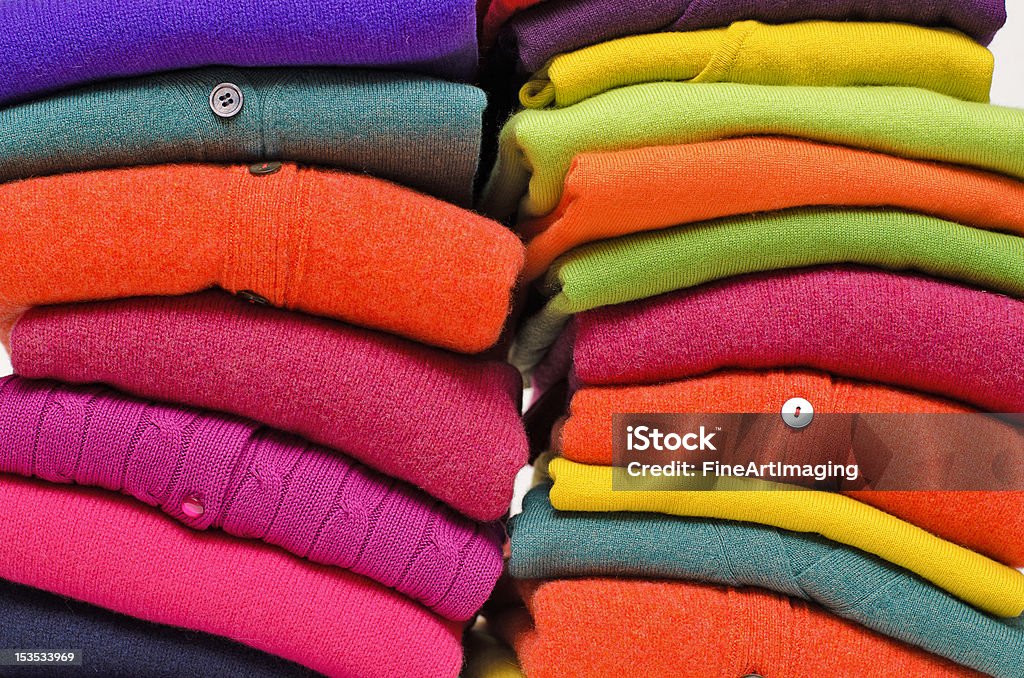 Casimira coloridas suéteres de alpaca e merino - Foto de stock de Adulto royalty-free