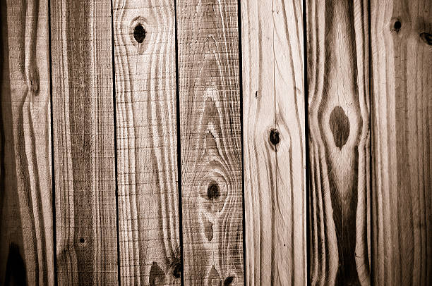 Wooden Boards Frontal View, Texture Background stock photo