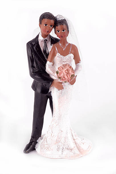 istock African American wedding cake dolls 153534422