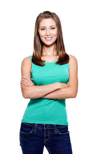 istock Beautiful smiling young woman 153534567
