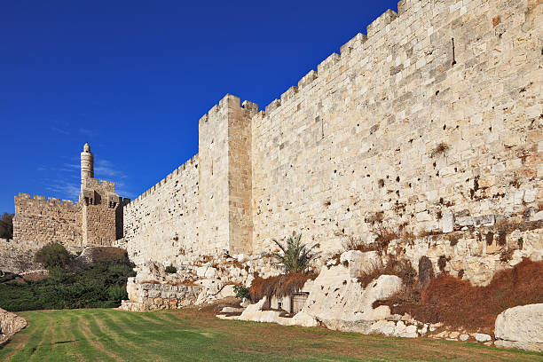 istock Sunset softly shines ancient walls 153536397