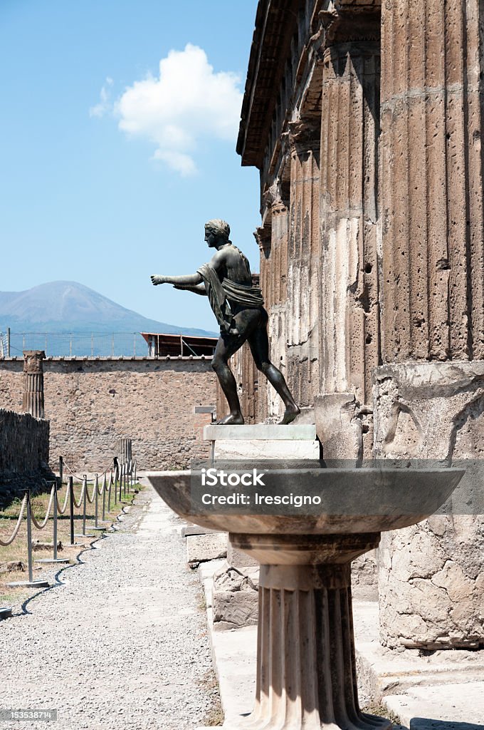 Tempio di Apollo-Pompei - Foto stock royalty-free di Antico - Vecchio stile