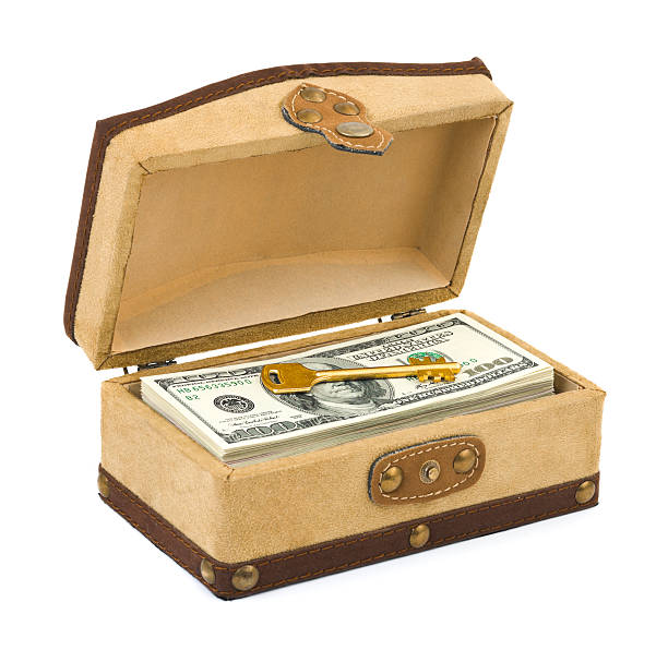 istock Money and key in box 153547772