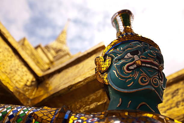 istock Giant at Wat Phra Kaew, Bangkok. 153548515