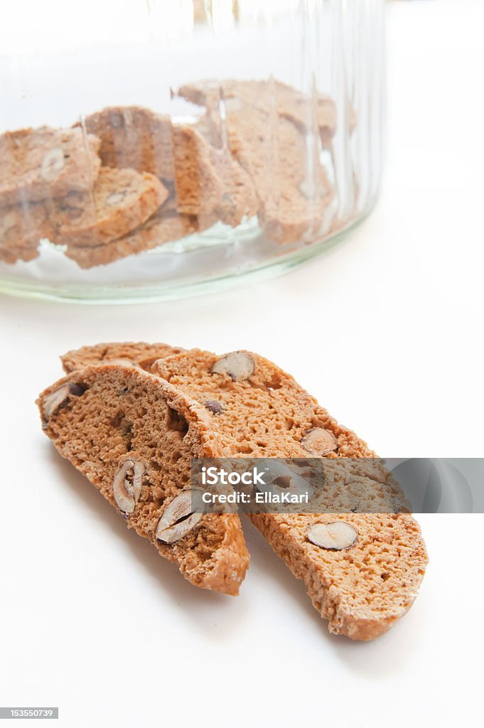 Italienisches Biscotti - Lizenzfrei Backen Stock-Foto