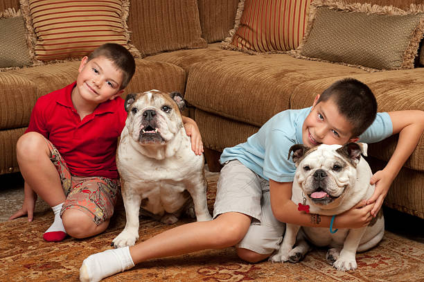 istock Children and Dogs 153550796