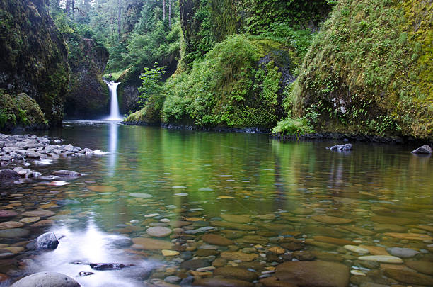 istock Punchbowl falls, Columbia River Gorge 153550954