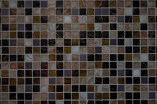 Mosaic tile background wall