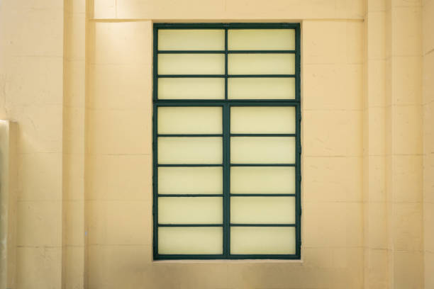 Yellow walls and green windows