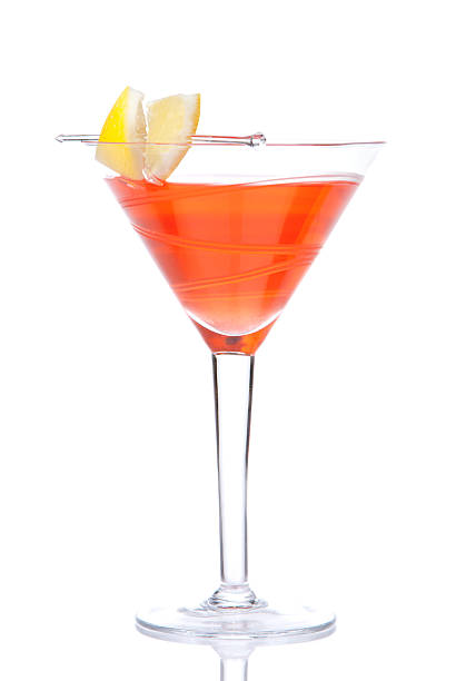 istock cosmopolitan cocktail decorated with citrus lemon 153551797