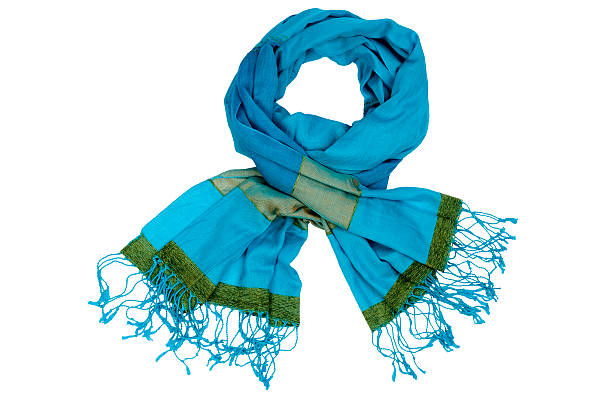 istock Female scarf isolated against 153553956