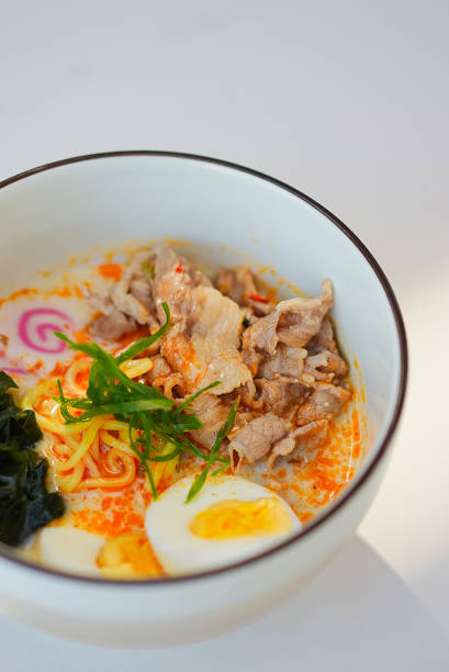 istock Korean Beef Soup with Egg and Tempura in a Spicy Broth 1535539857