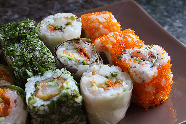 Japanese food stock photo