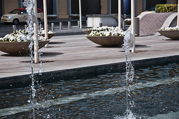 istock Splash of water from a fountain. 153554514