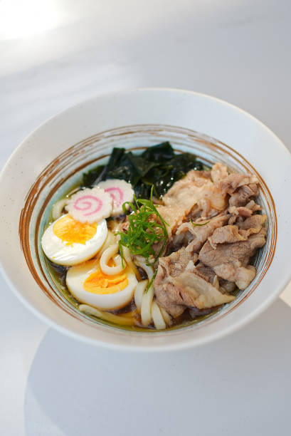 istock Korean Beef Soup with Eggs and Nori 1535548161