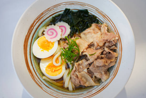 istock Korean Beef Soup with Eggs and Nori 1535550257