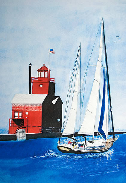 istock Nautical Watercolor 153555057