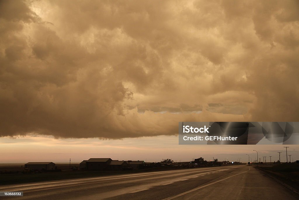Prairie tempestade - Foto de stock de Chuva royalty-free