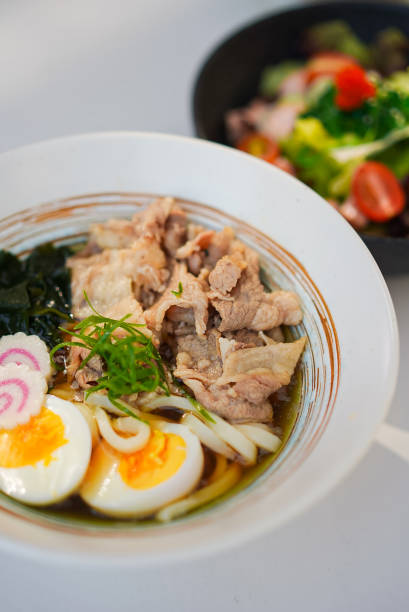 istock Korean Beef Soup with Eggs and Nori 1535553467