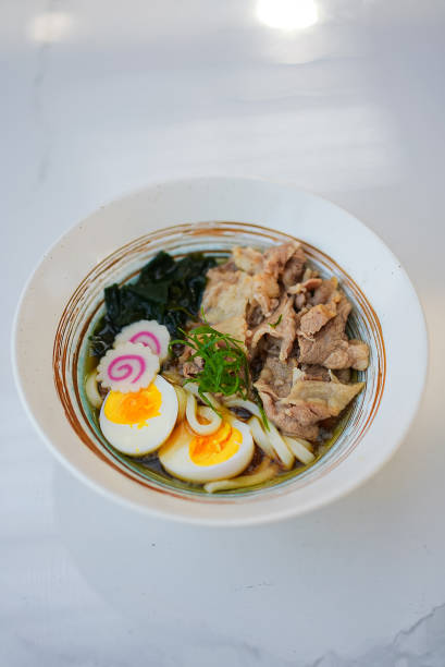 istock Korean Beef Soup with Eggs and Nori 1535556416