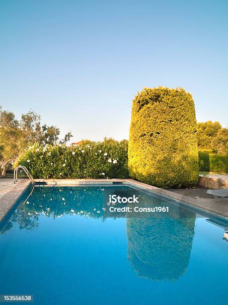 Piscina Foto de stock y más banco de imágenes de Agua - Agua, Aire libre, Al lado de la piscina