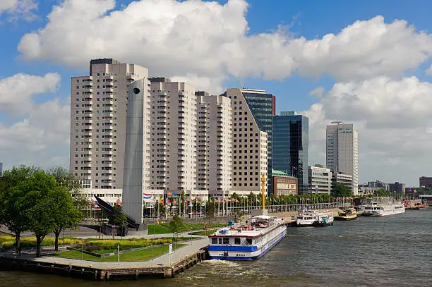 Photo of Rotterdam skyline