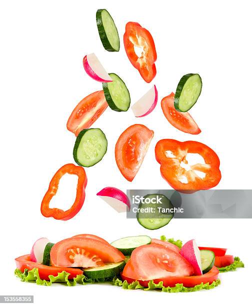 Vegetables The Cut Fall On Lying A Heap Stock Photo - Download Image Now - Breast Lobule, Circle, Cross Section