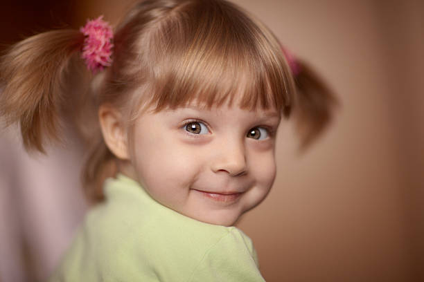 Little girl stock photo
