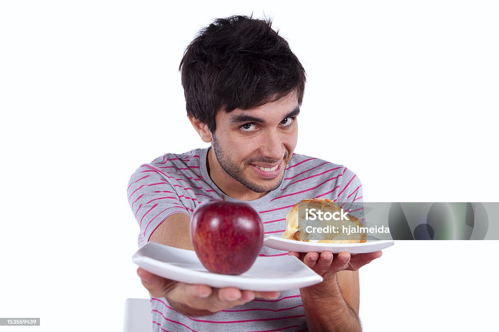 Jovem alimentos decisão - Royalty-free Comida Foto de stock