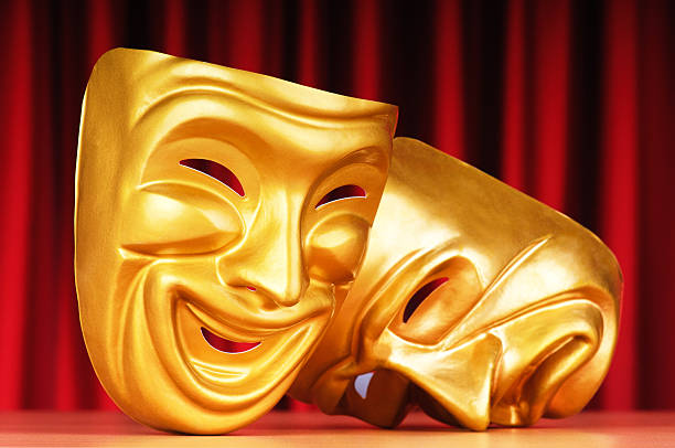 istock Masks with the theatre concept 153559715