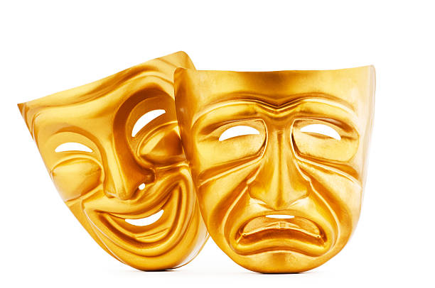 istock Masks with the theatre concept 153559858