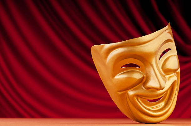 istock Masks with the theatre concept 153559960
