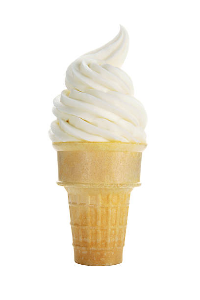 istock Vanilla Soft Serve Ice Cream or Frozen Yogurt 153560897