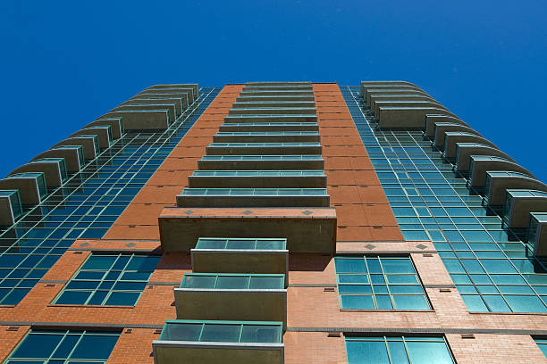 istock Block of flats - Apartment Building 153560988