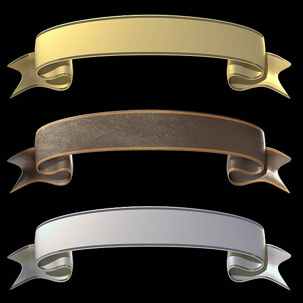 istock noble metal Banner set 153561306