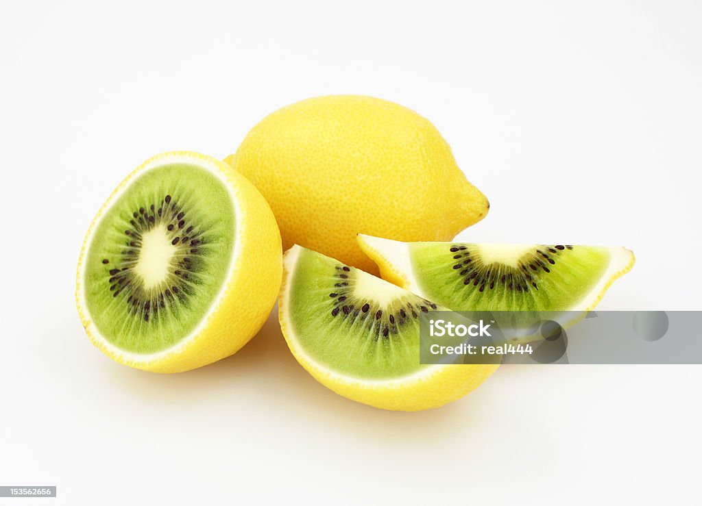 Kiwi ou de limão - Foto de stock de Falso royalty-free