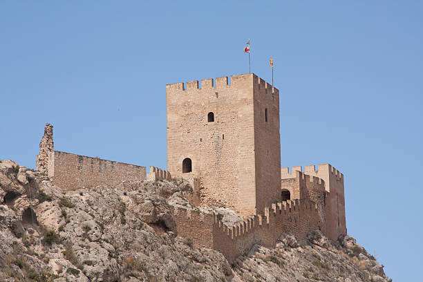 Cтоковое фото Petrer Замок в Испании