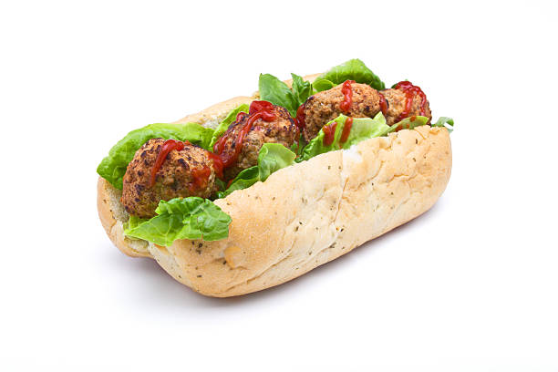 Meatball Sub Sandwich stock photo
