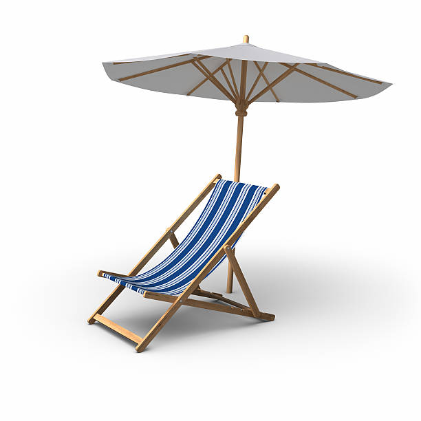 istock Chair & Umbrella 153564550