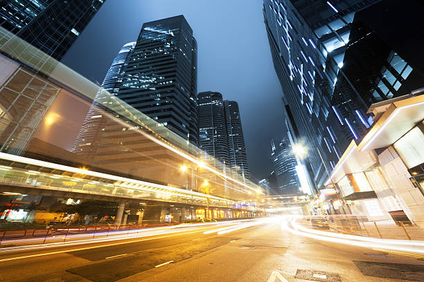istock traffic in Hong Kong at night 153565136