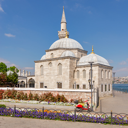 Semsi Pasha Mosque, an Ottoman mosque located in the district of Uskudar, Istanbul, Turkey, on the Asian side of Bosphorus Strait, designed by Ottoman imperial architect Mimar Sinan