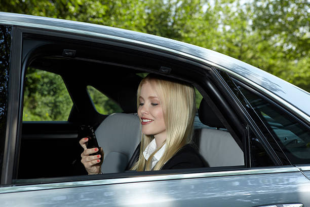 istock Woman in a Car 153565842