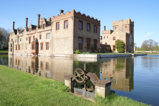 Oxburgh Hall is a moated country house in Oxborough, Norfolk, England