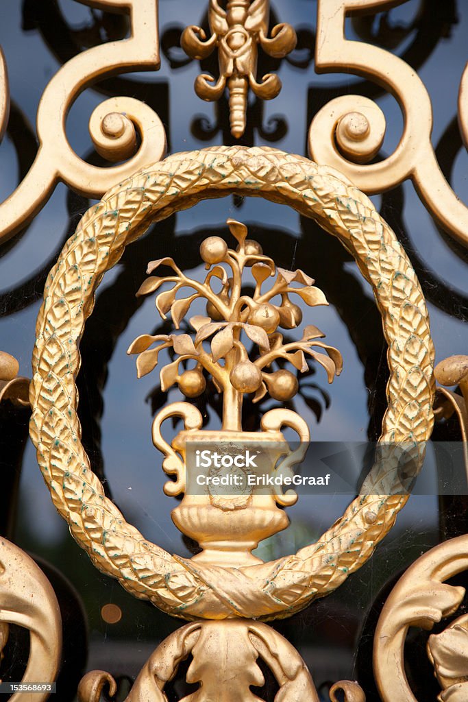 Ornato dettaglio portiera - Foto stock royalty-free di Barocco