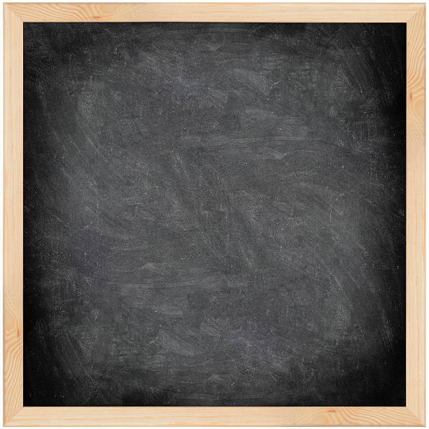 tableau tableau noir-noir et carré - simplicity blackboard education chalk photos et images de collection