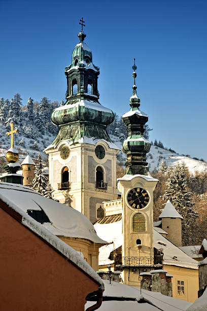 Banska Stiavnica, Slovakia stock photo